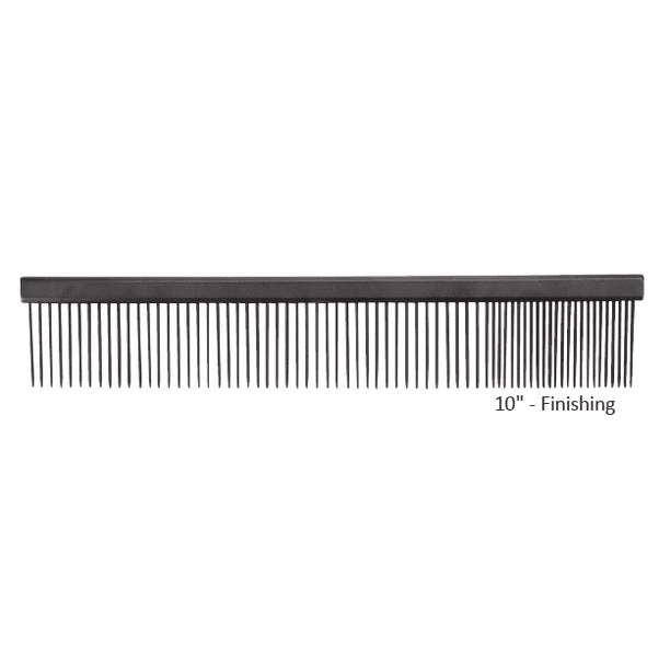 Professional Anti Static Dog Grooming Combs Xylan Coated Wear Resistant Tools